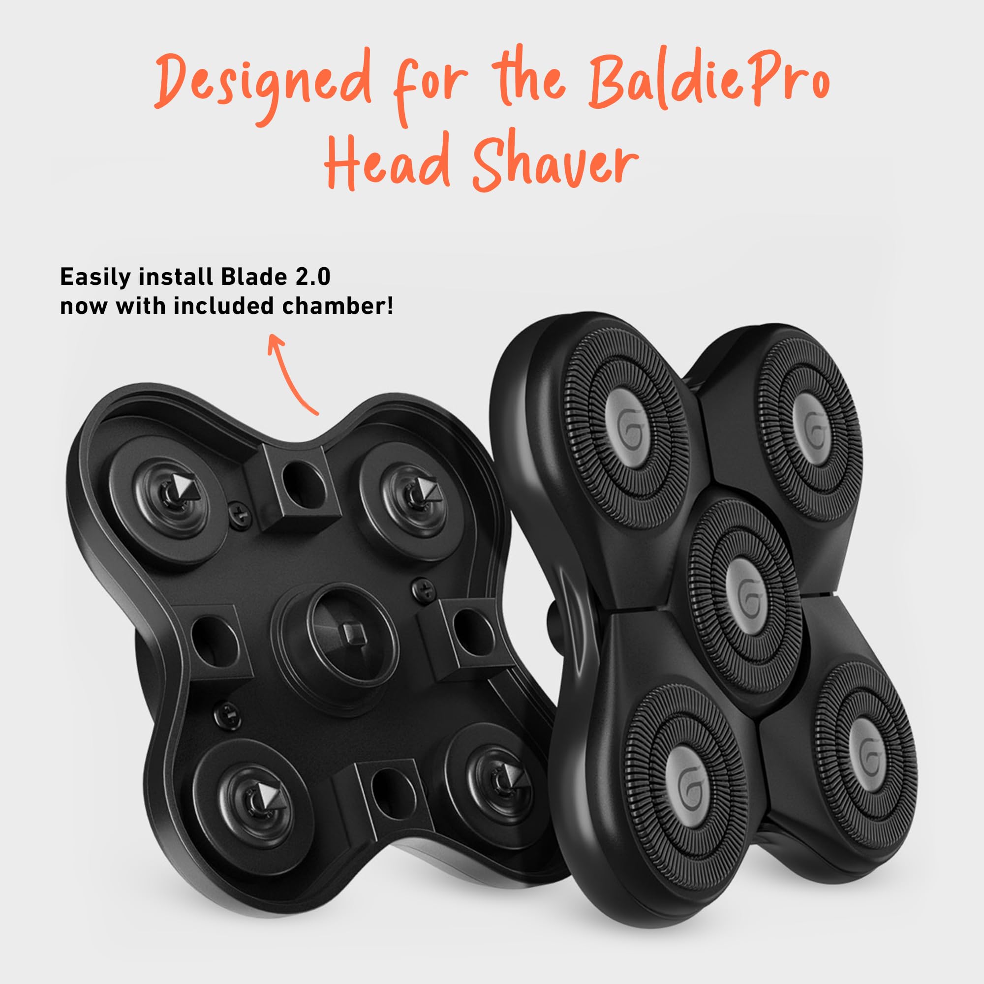 Groomie BaldiePro Head Shaver Wet-Dry Use demonstrates easy shaving from shower to dry styling