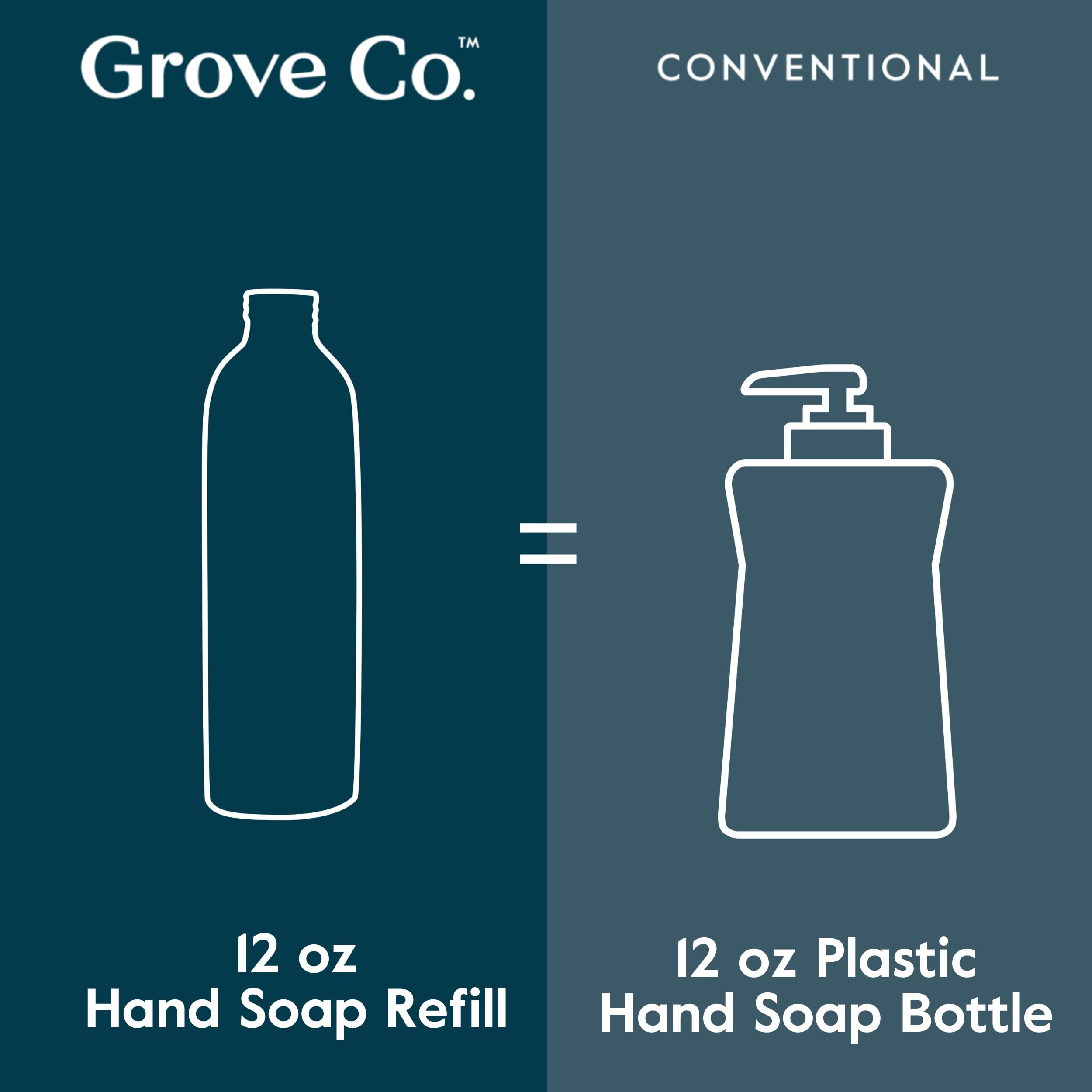 Grove Co. 100 percent natural fragrance from lavender and thyme for mood-enhancing scent.