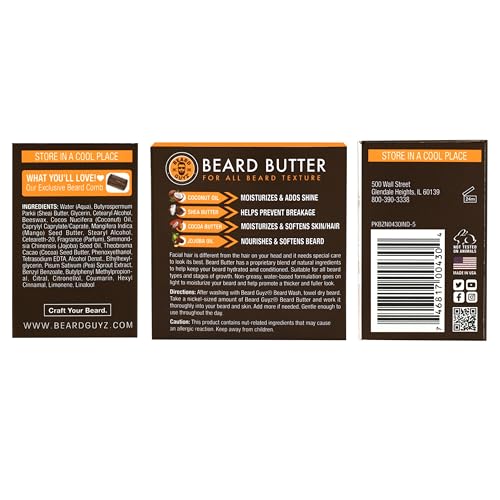 Grow Alpha Beard butter jar on bathroom shelf highlights premium grooming and convenient access.