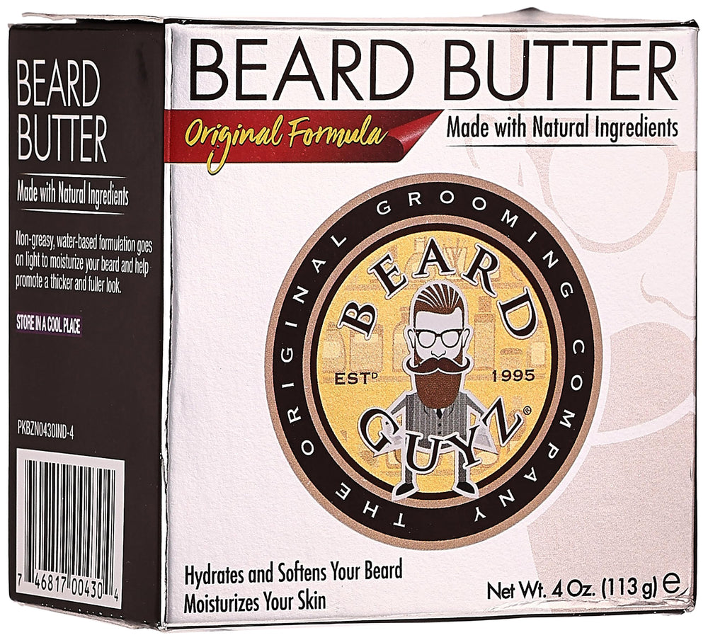 Grow Alpha Beard butter massage into beard yields smoothing and manageable texture.