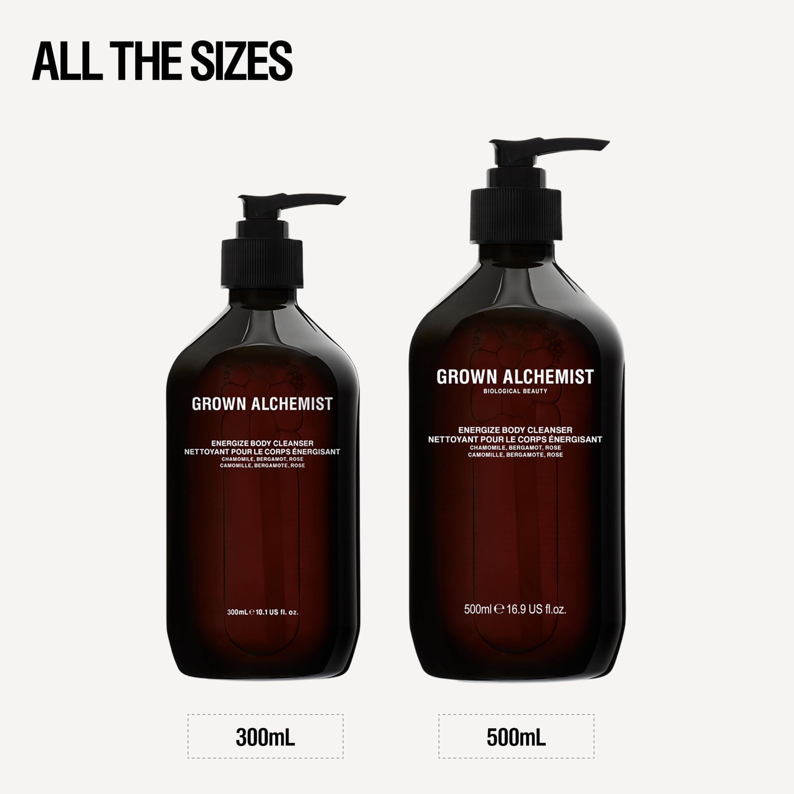 Grown Alchemist Energize packaging emphasizes premium eco-conscious design.