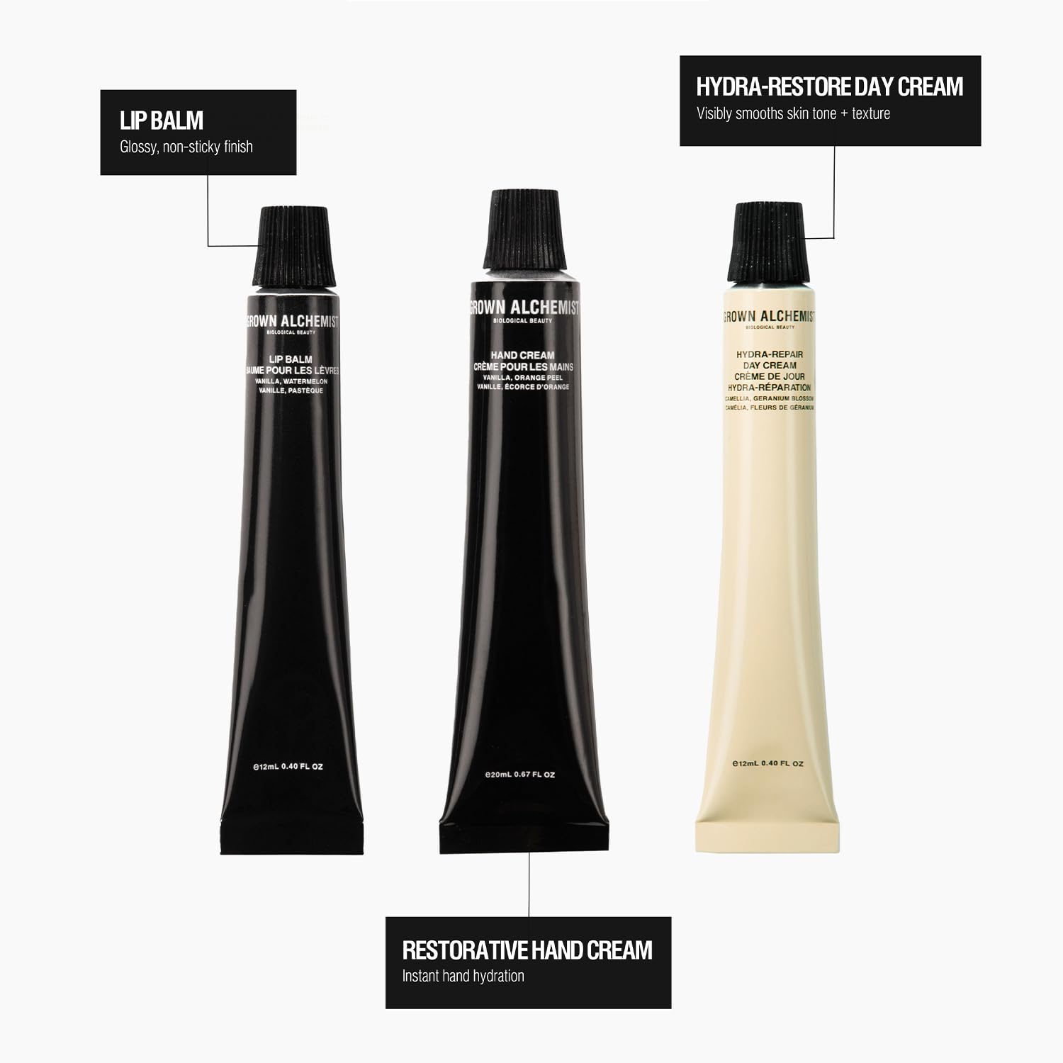 Grown Alchemist Hydra Retore Lip Balm 12ml offering soothing lip moisture
