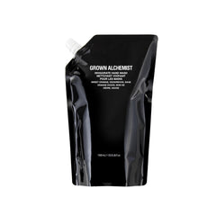 Grown Alchemist Invigorate Hand Wash Refill bottle front view highlighting aloe and citrus aroma for refreshed hands