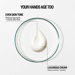 Grown Alchemist Regenerating Hand Cream on hand demonstrating smooth, non-greasy hydration