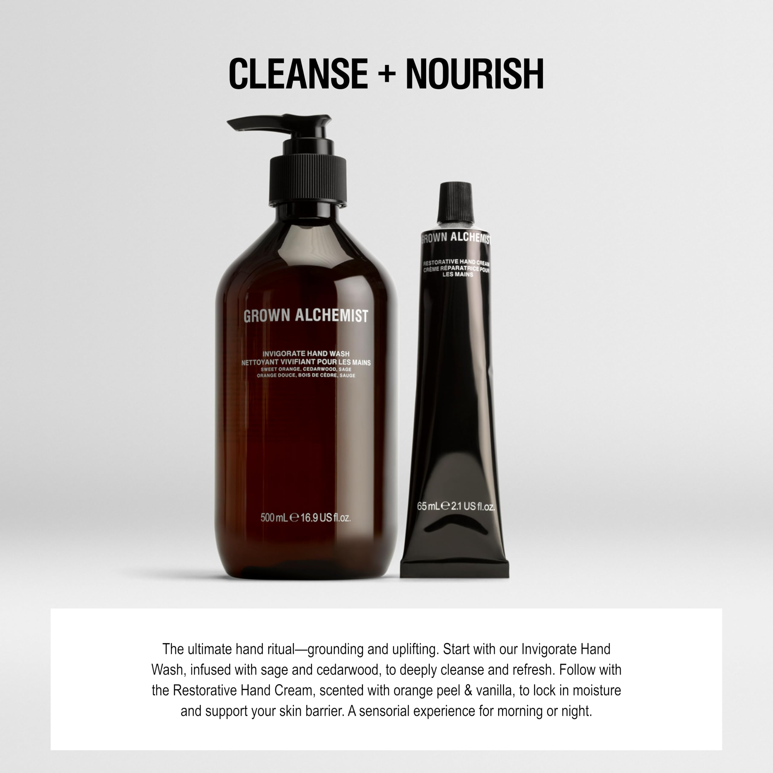 Packaging and tube presentation showing sleek design and vegan/cruelty-free messaging.
