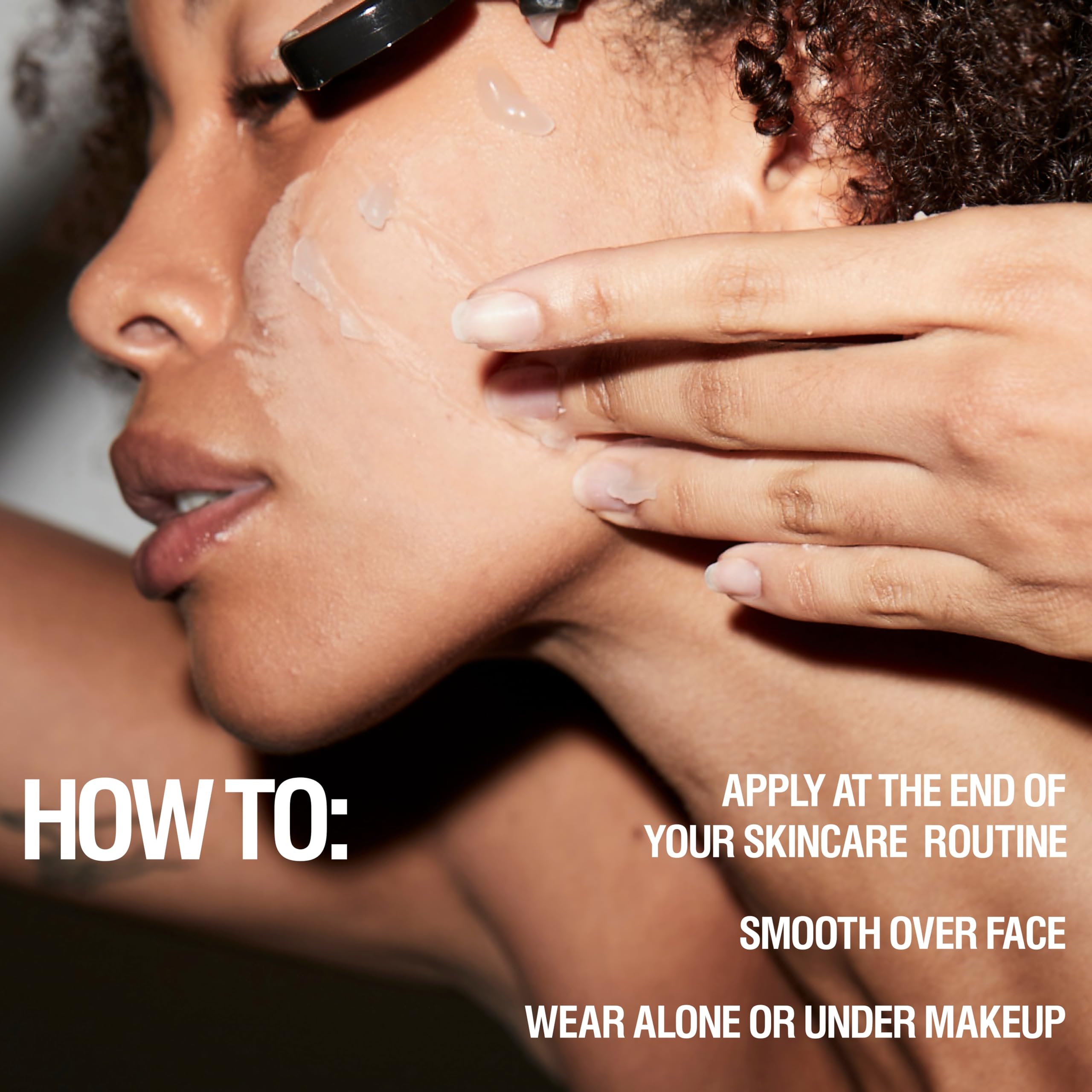 Grown Alchemist Skin Defense Primer pore blur action helps calm shine for a polished look