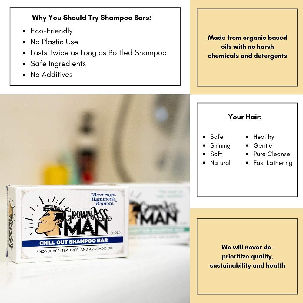 Grown Ass Man Co. solid bar delivers long-lasting use and reduced plastic waste