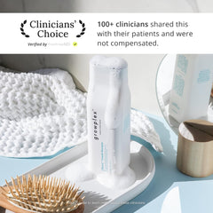 GROWPLEX label close-up highlighting active ingredients and benefits for buyer confidence