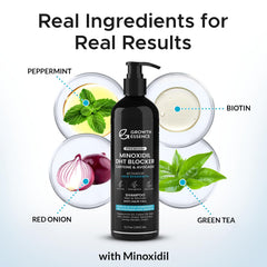 Growth Essence shampoo lather close-up with rich foam for cleansing scalp.