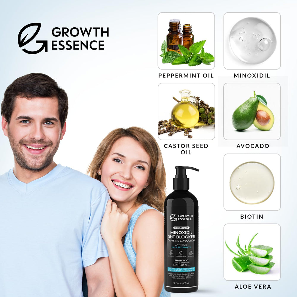 Growth Essence sodium hyaluronate adds lightweight moisture.