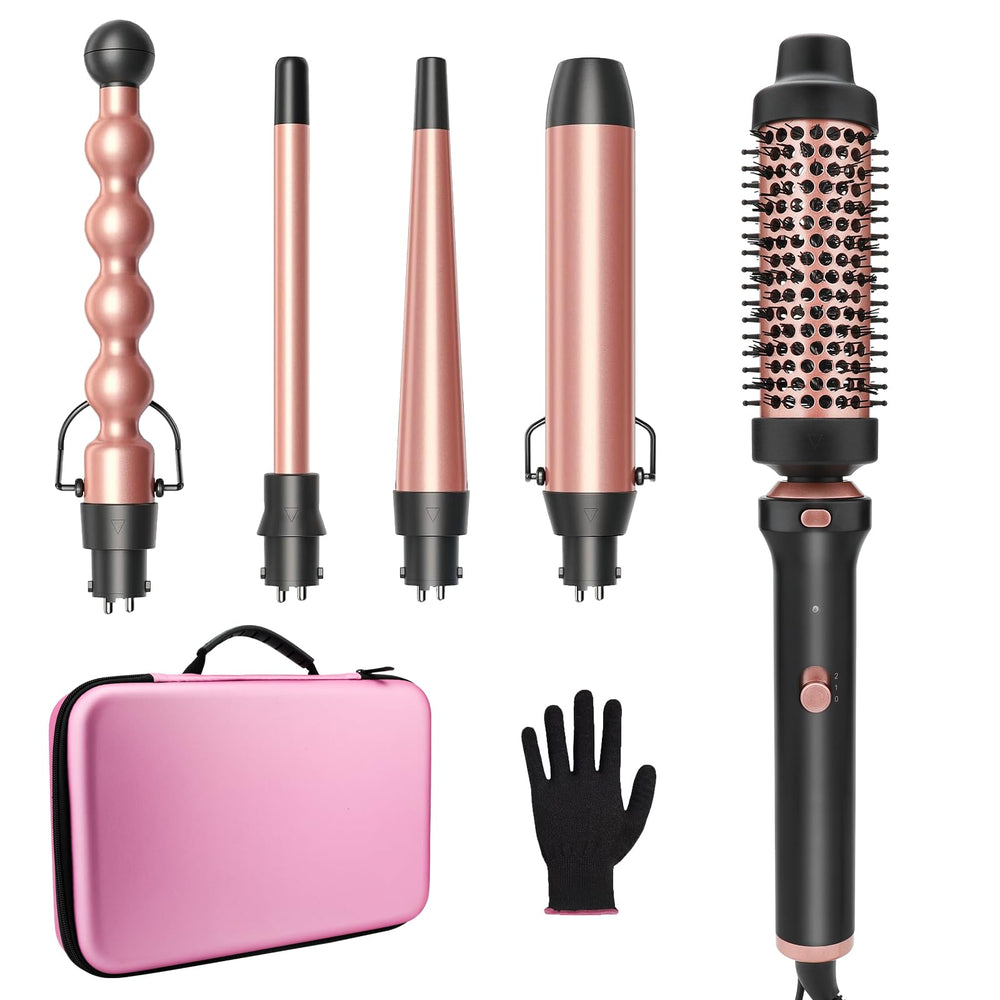 GSKY 5-in-1 curling set case, travel storage for organized styling on the go