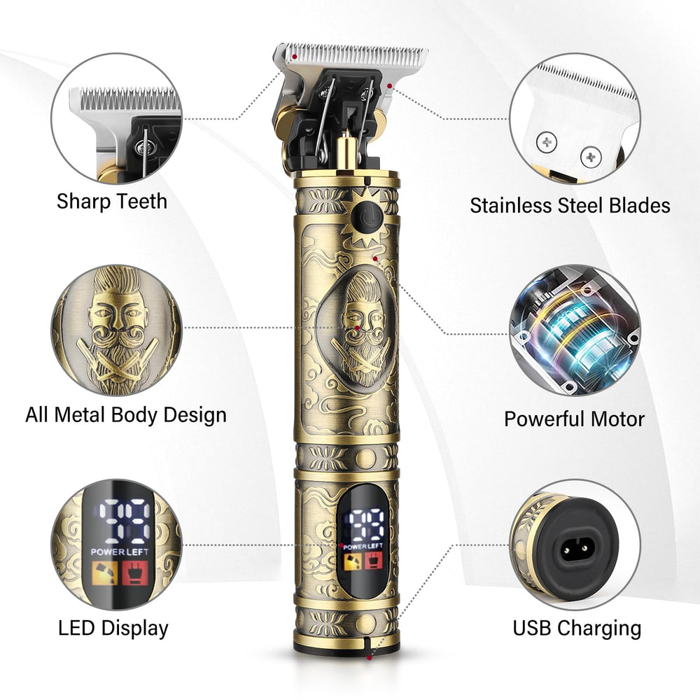 GSKY trimmer and clipper close-up highlighting precise control