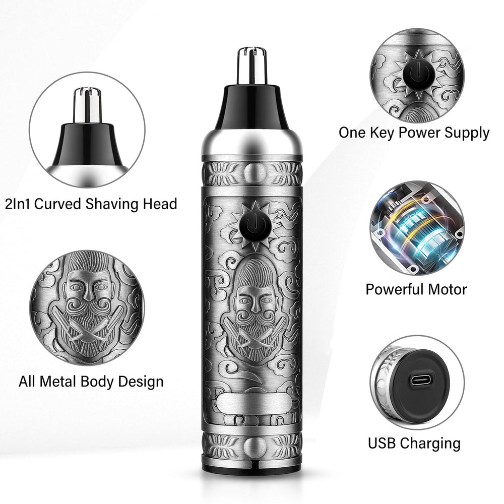 GSKY foil shaver close-up delivers smooth facial grooming with minimal irritation.