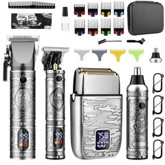 GSKY professional hair clippers blade close-up for precise trimming and smooth cuts.