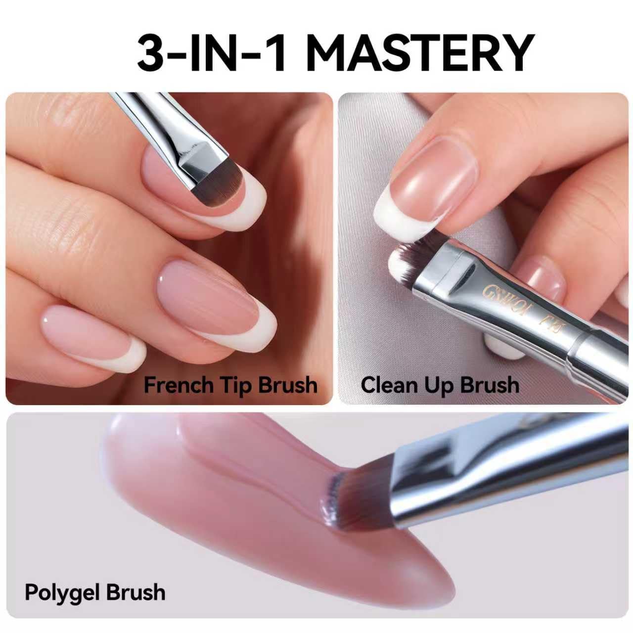 GSWOI clean-up brush action helps tidy excess polish with ease.