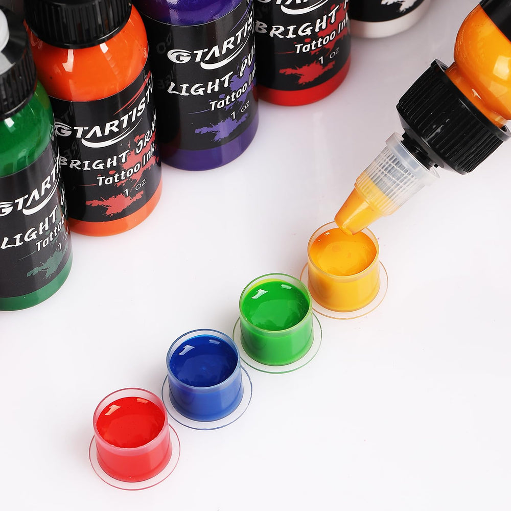 GTARTISTOO color stability test on ink under light exposure