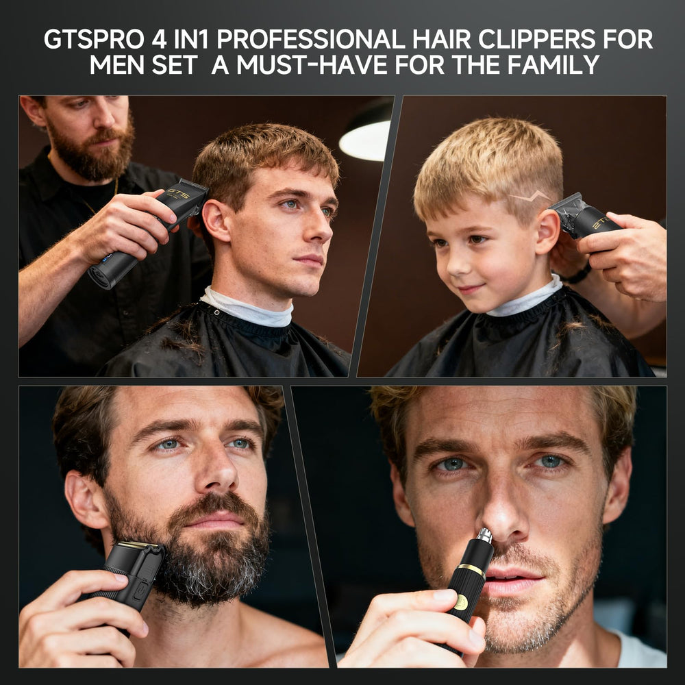 GTS PRO complete kit with accessories supports ready-to-use grooming at home.