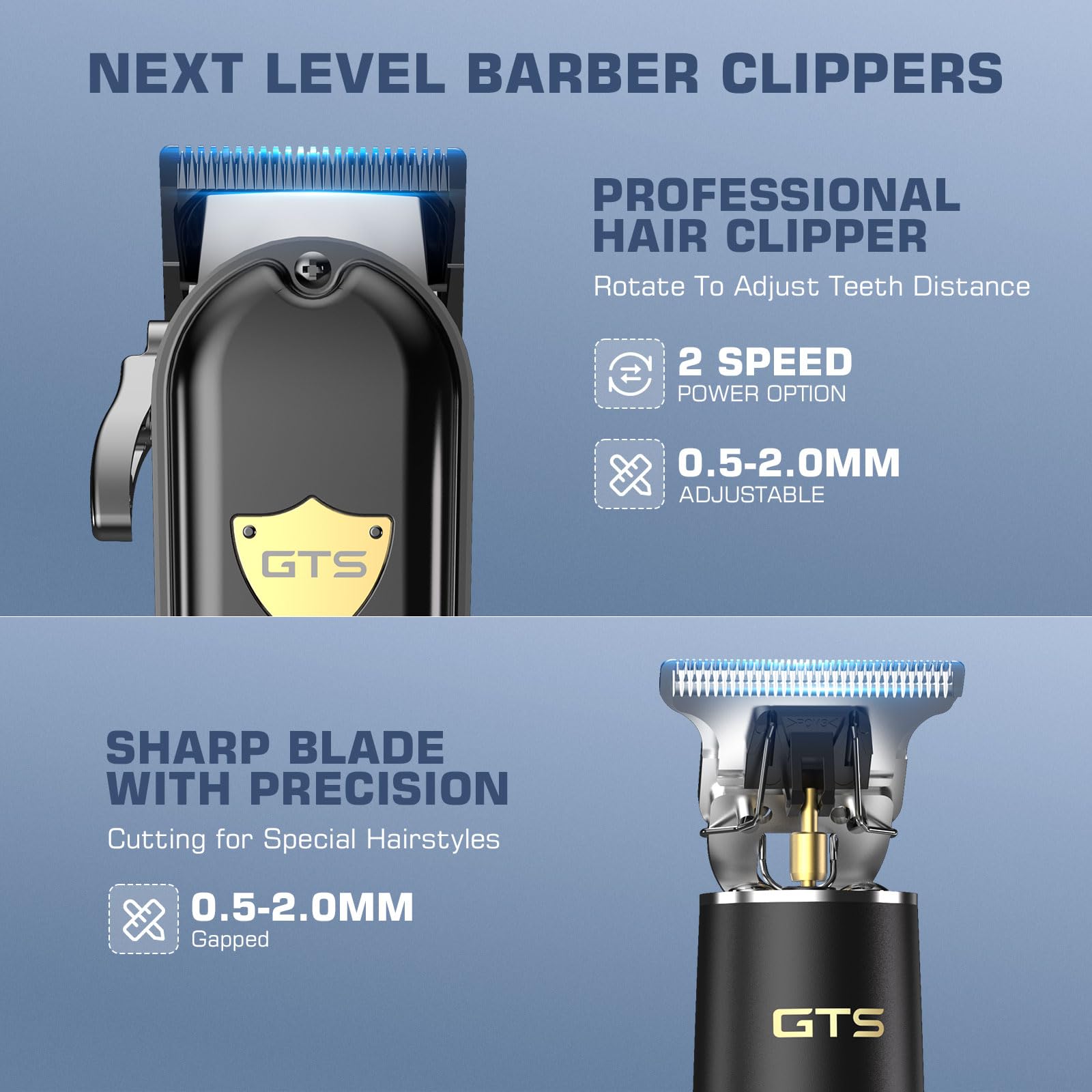 GTSPro DLC cutting head closeup shows precise, snag-free trimming.