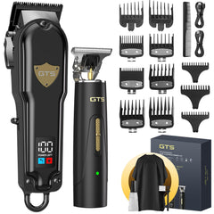 GTSPro hair clippers set box front for easy home grooming and professional results.