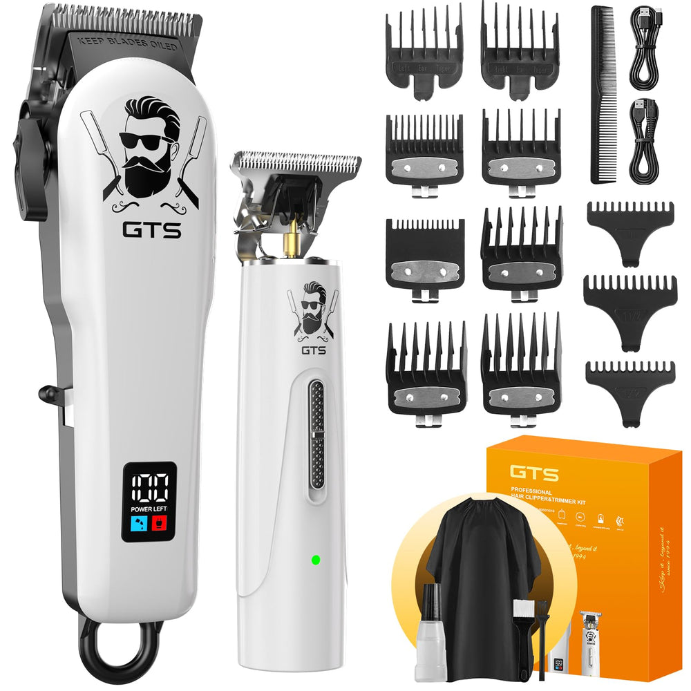 GTSPro hair clippers set box illustrates professional-ready grooming for home use