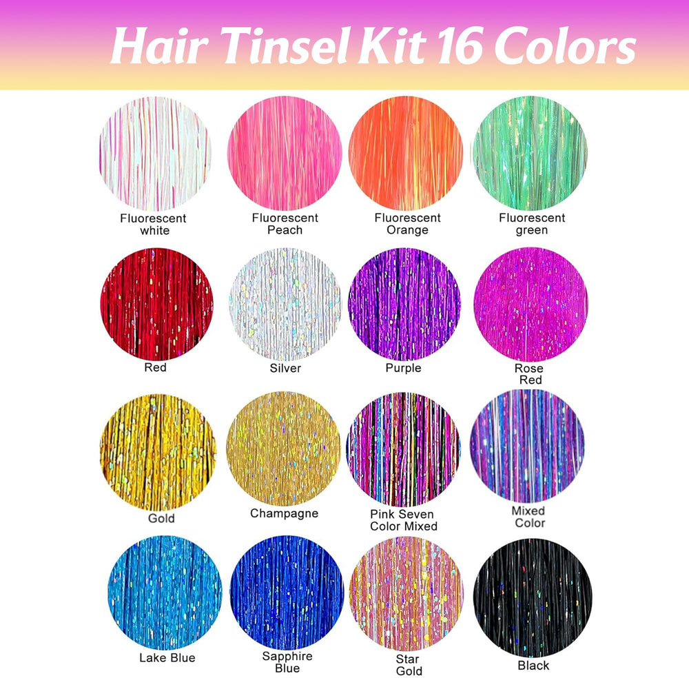 GTTUKK 3200 strands per piece for rich, luminous effect