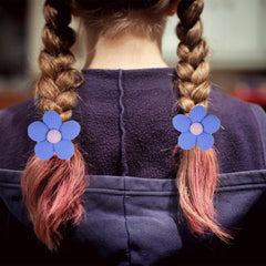 GTTUKK sunflower hair ties for ponytails during play and school
