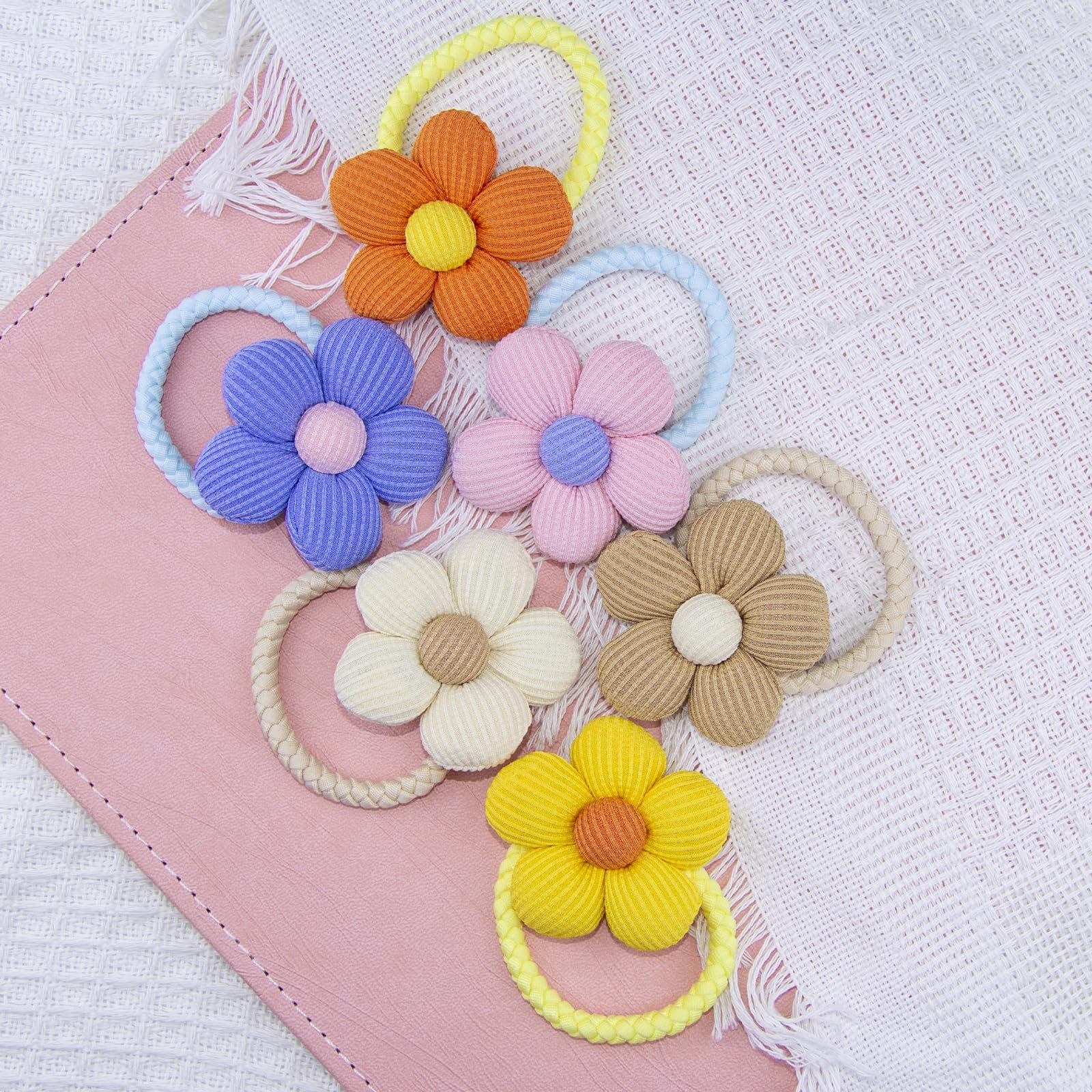 GTTUKK soft elastic prevents snagging while keeping hair in place