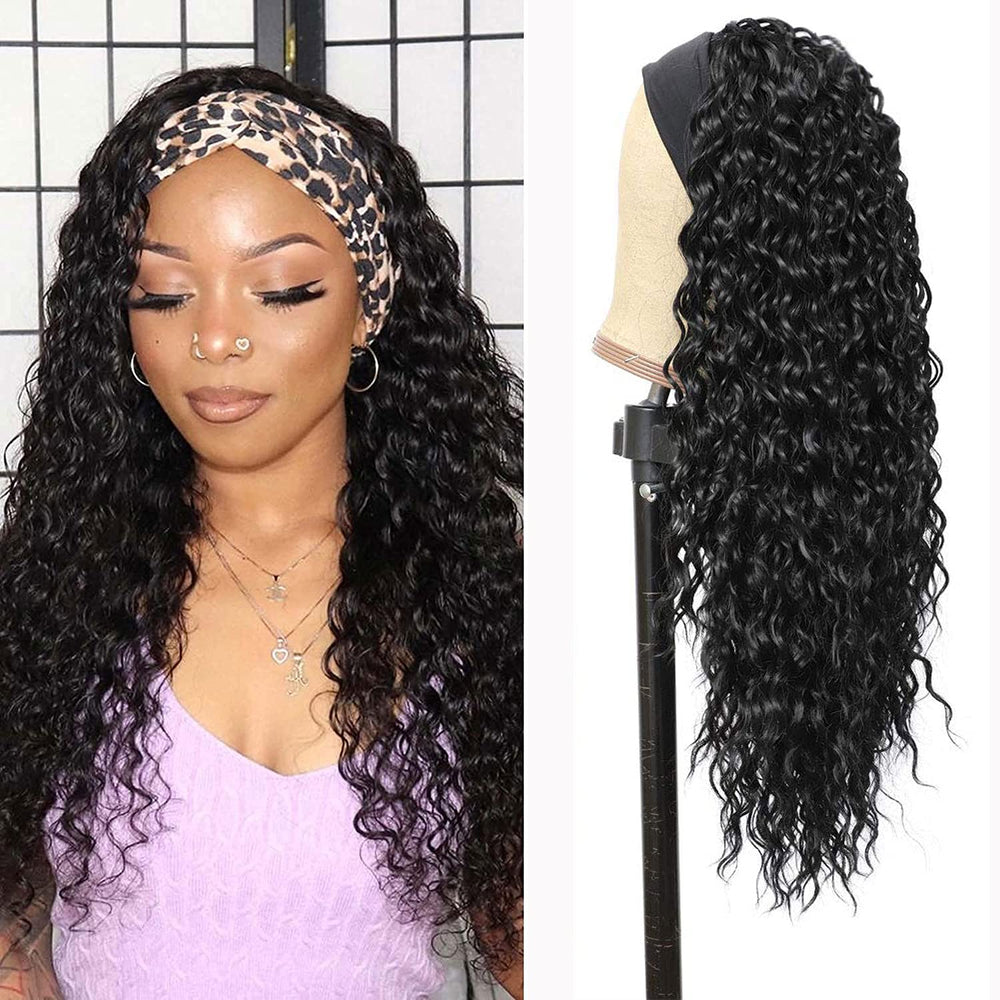G&T Wig headband wig clip-combs-elastic-band secures without glue for easy daily use