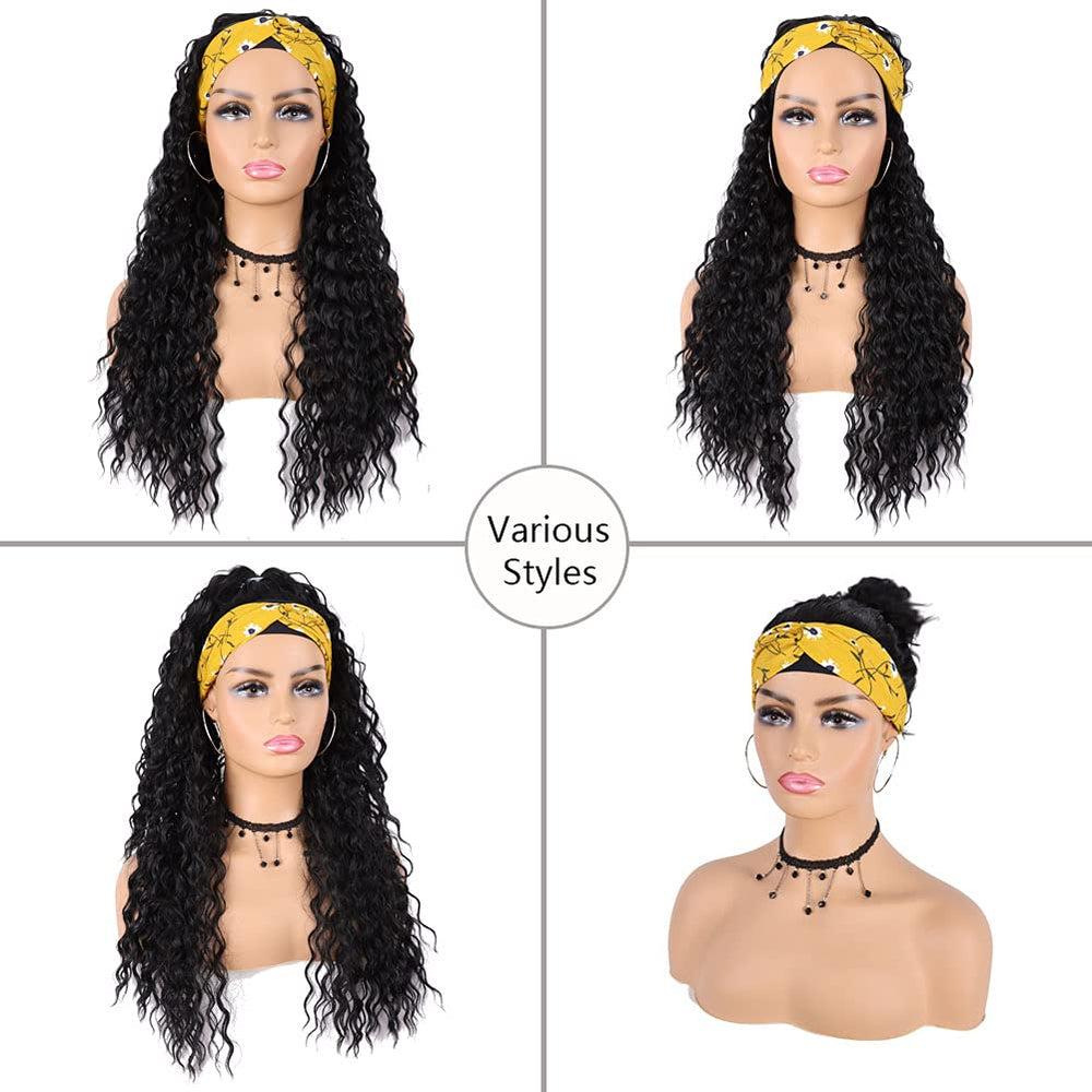 G&T Wig headband wig daily-use packaging includes wig cap and headband for convenience