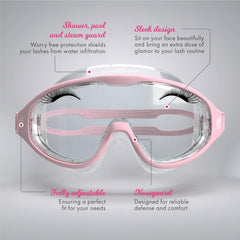 Guardaroos lash goggles waterproof seal protects lashes from steam