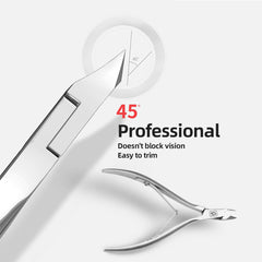 Gubonwer Cuticle Trimmer double-fork spring offers smooth operation.