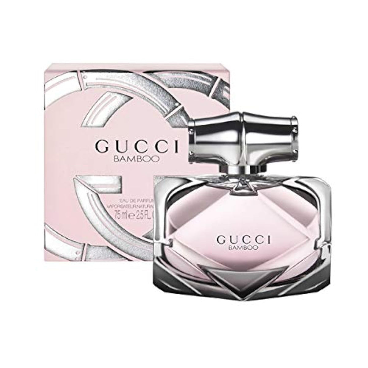 Gucci Bamboo Eau de Parfum bottle offers a lasting scent for everyday refined style