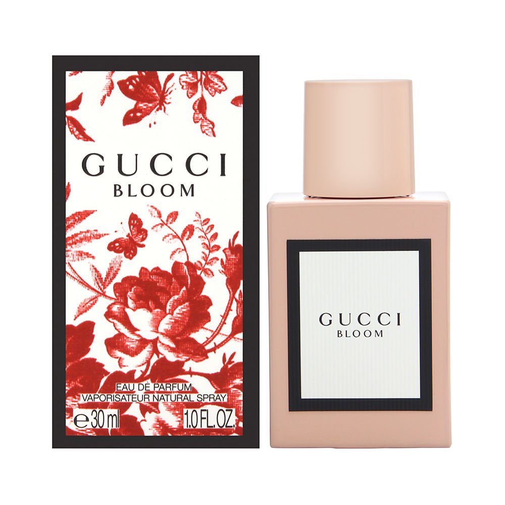 Gucci Bloom EDP 30ml bottle close-up for daily floral elegance.