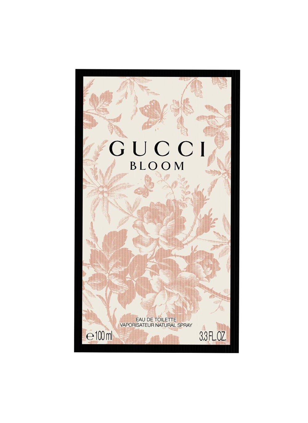 Gucci Bloom EDT spray cap-close showcasing premium packaging for gifting.
