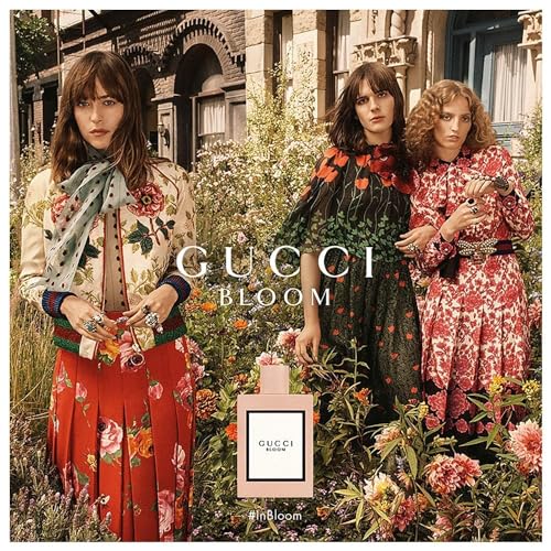 Gucci Bloom packaging shot suggests gifting-ready fragrance.