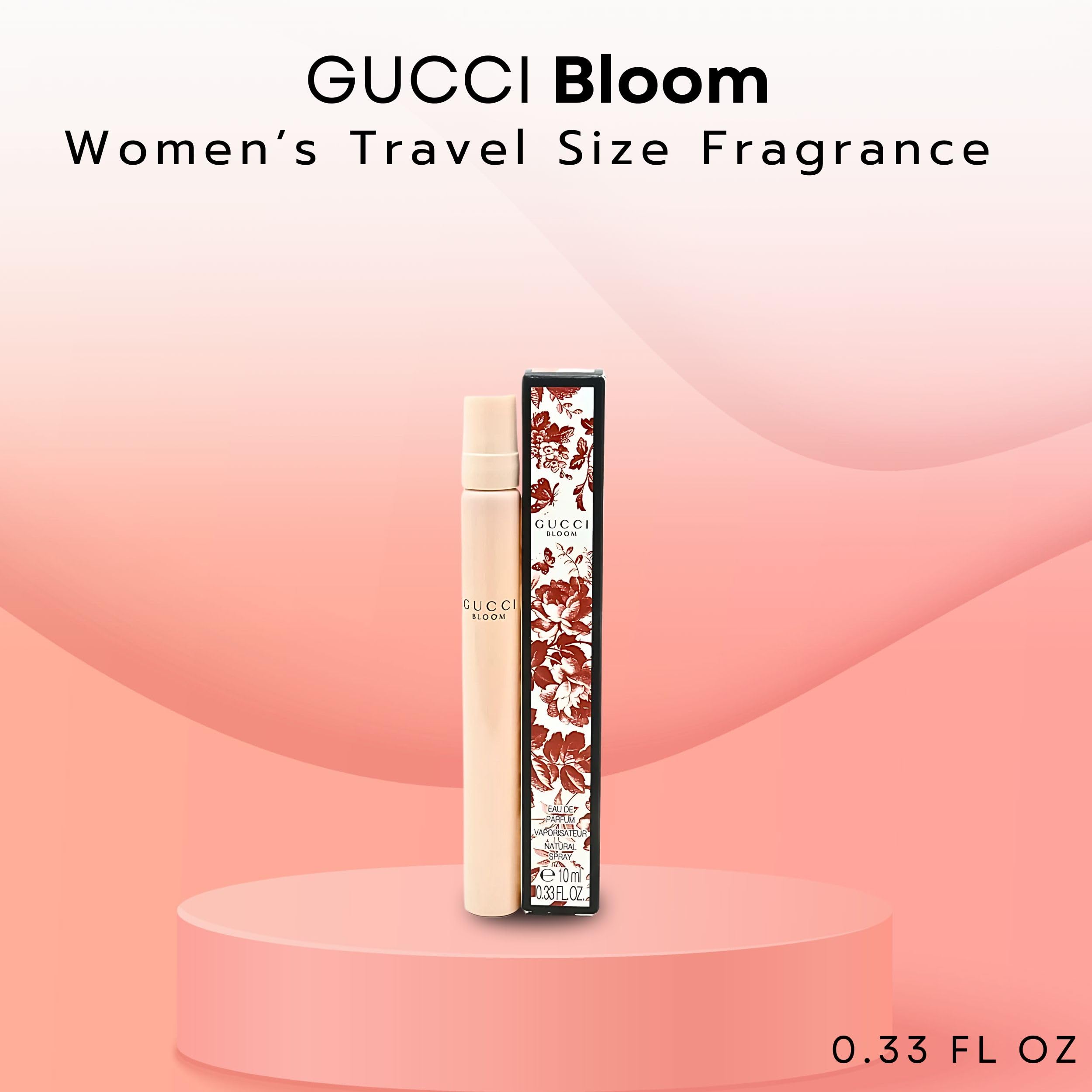 Gucci Bloom women floral bouquet close-up highlights bold, modern scent impression