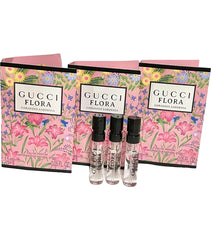 Gucci Flora Gorgeous Gardenia mini sprays for travel and sampling.