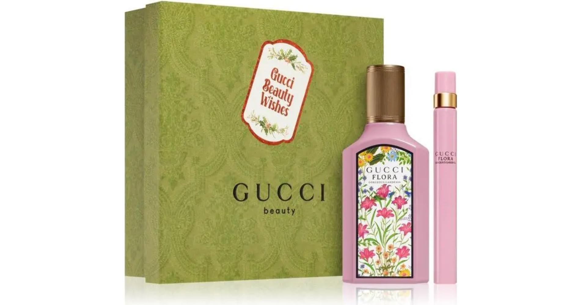 Gucci Flora Gorgeous Gardenia travel spray convenient for on-the-go refresh.