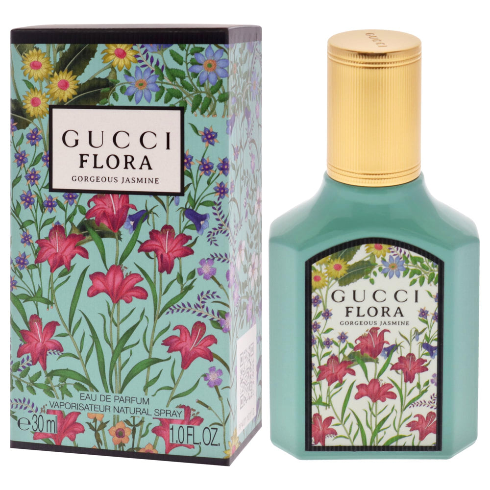 Gucci Flora Gorgeous Jasmine cap detail with luxurious closure