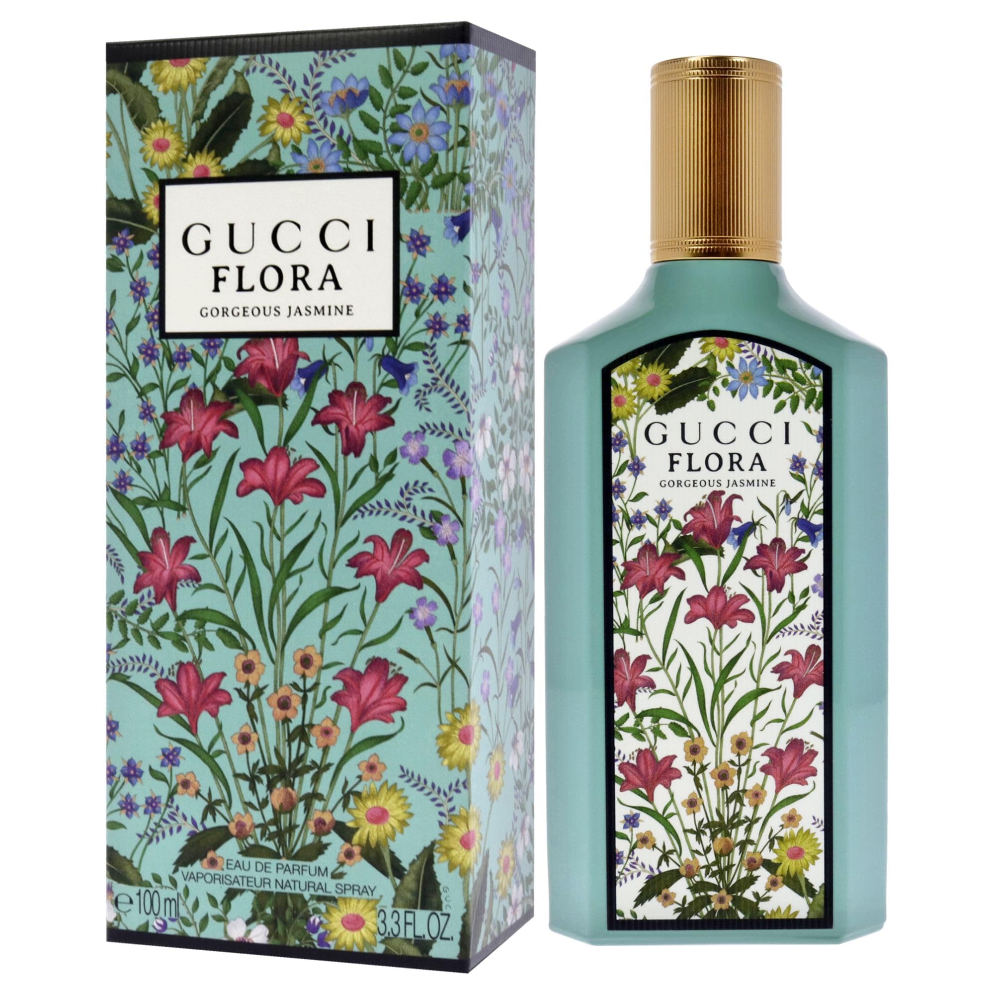 Gucci Flora Gorgeous Jasmine top-note close-up hints radiant morning wear