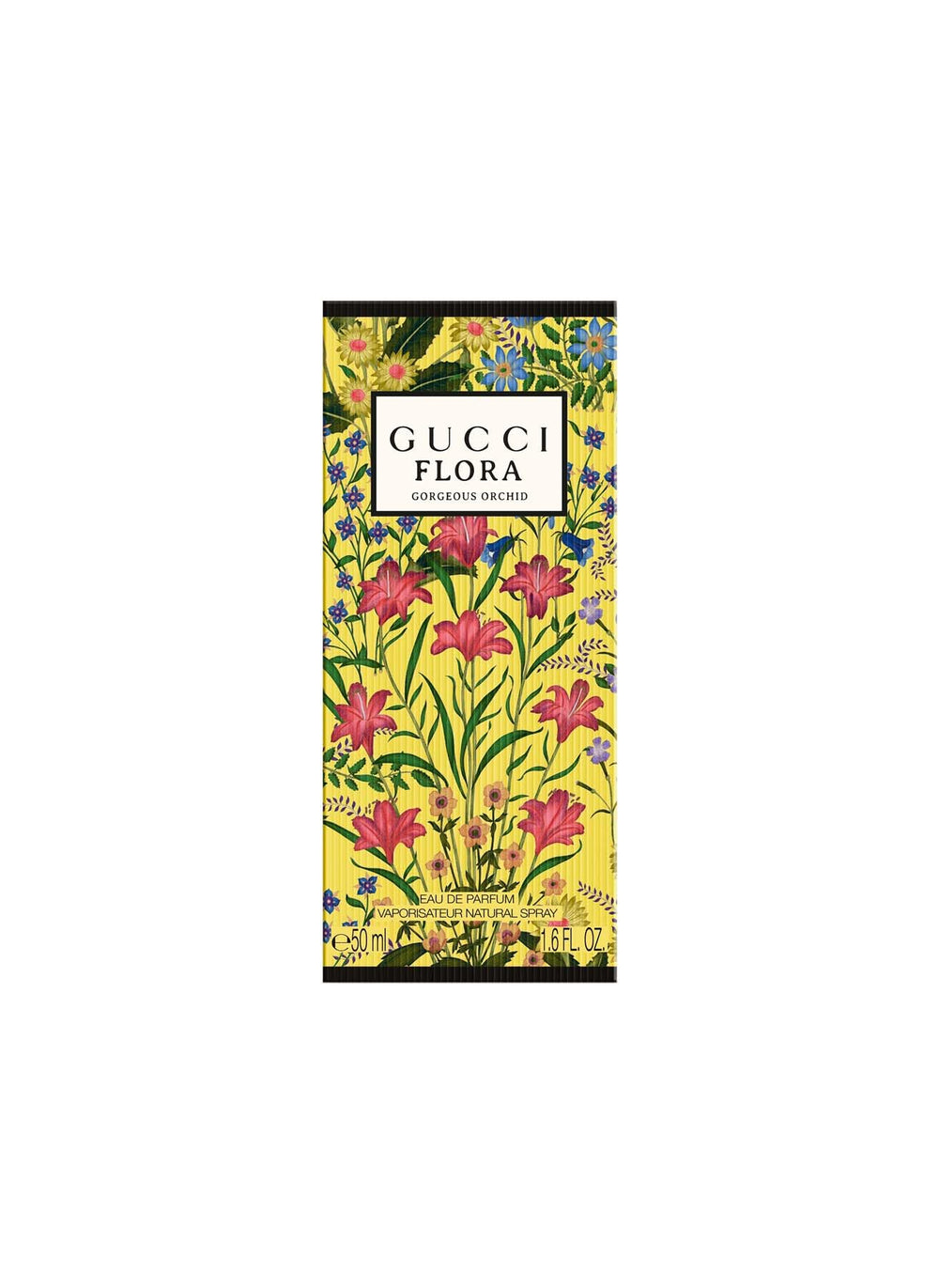 Gucci Flora Gorgeous Orchid eau de parfum spray, refined scent for evening wear.