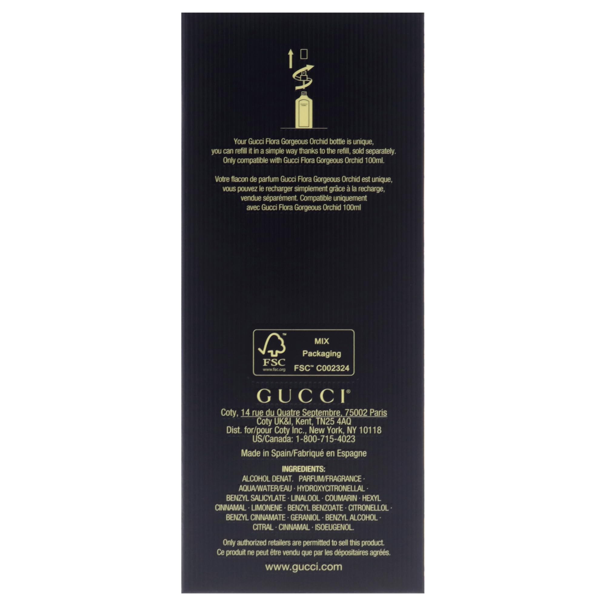 Gucci Flora Gorgeous Orchid long-lasting scent for evenings.