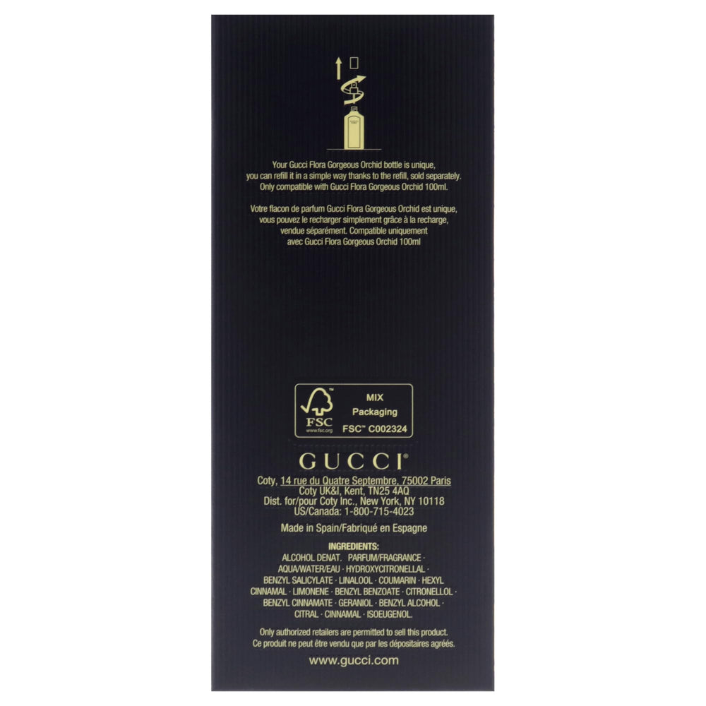 Gucci Flora Gorgeous Orchid long-lasting scent for evenings.