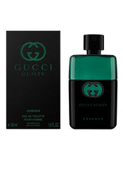 Gucci Guilty Black Essence base notes bring warmth with cedar for evenings.