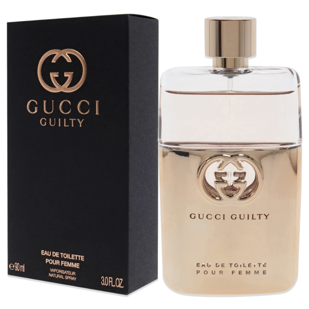 Gucci Guilty EDT lifestyle scene demonstrates versatility for daily elegance.