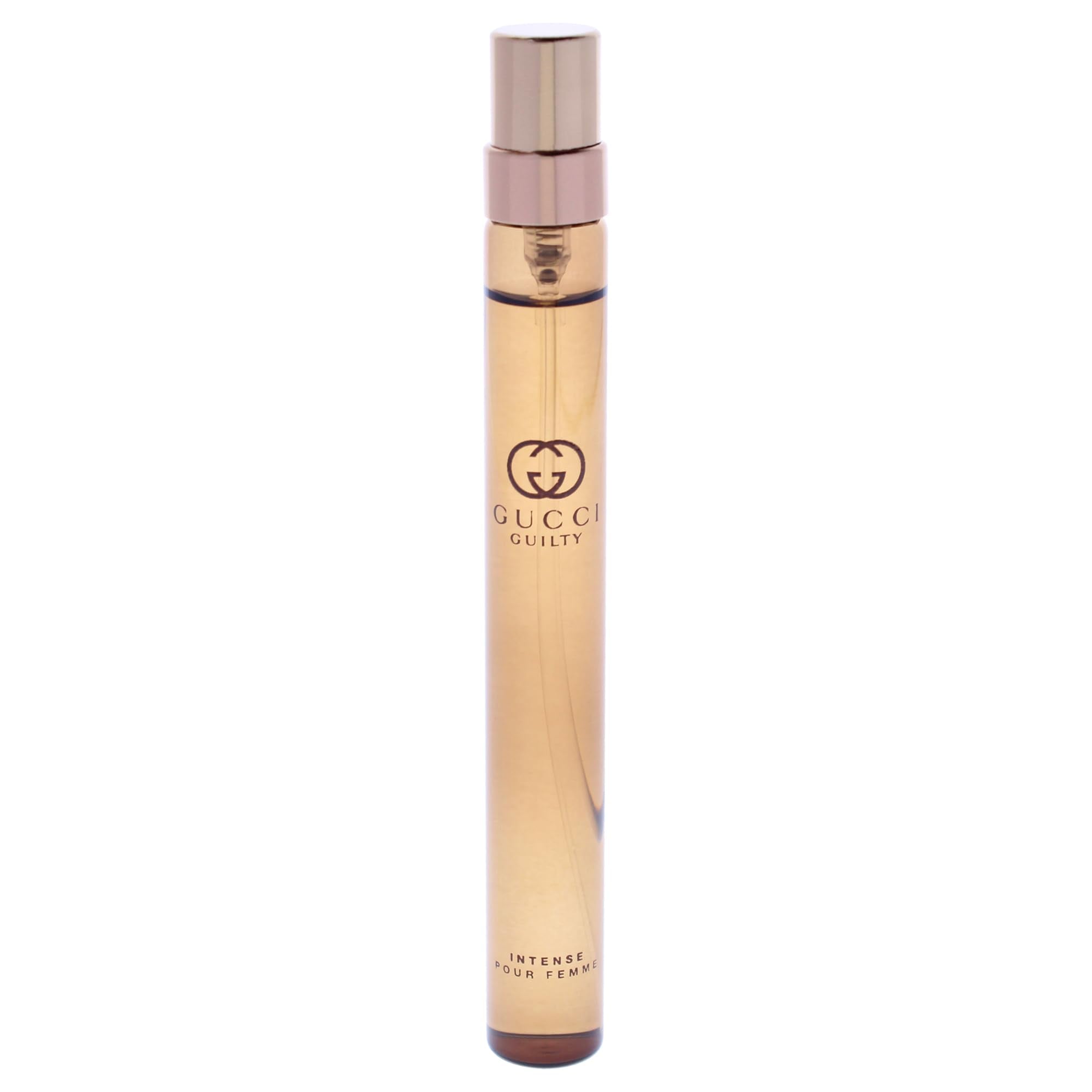 Gucci Guilty Pour Femme Intense travel spray delivers portable freshness.