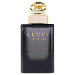 Gucci Intense Oud outer packaging box highlights premium unisex fragrance