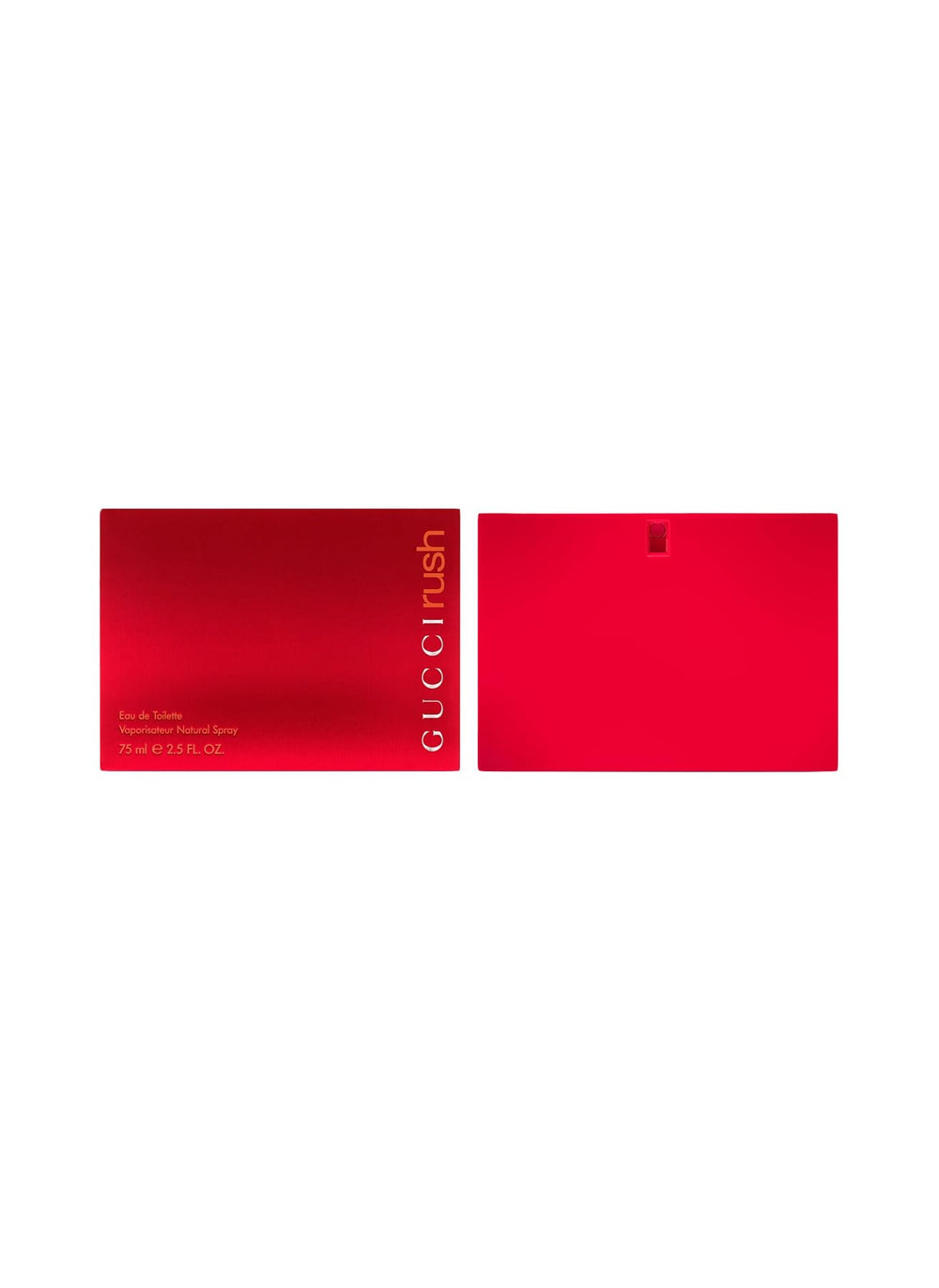 Gucci Rush for Women bottle front, a seductive oriental floral scent for everyday elegance.