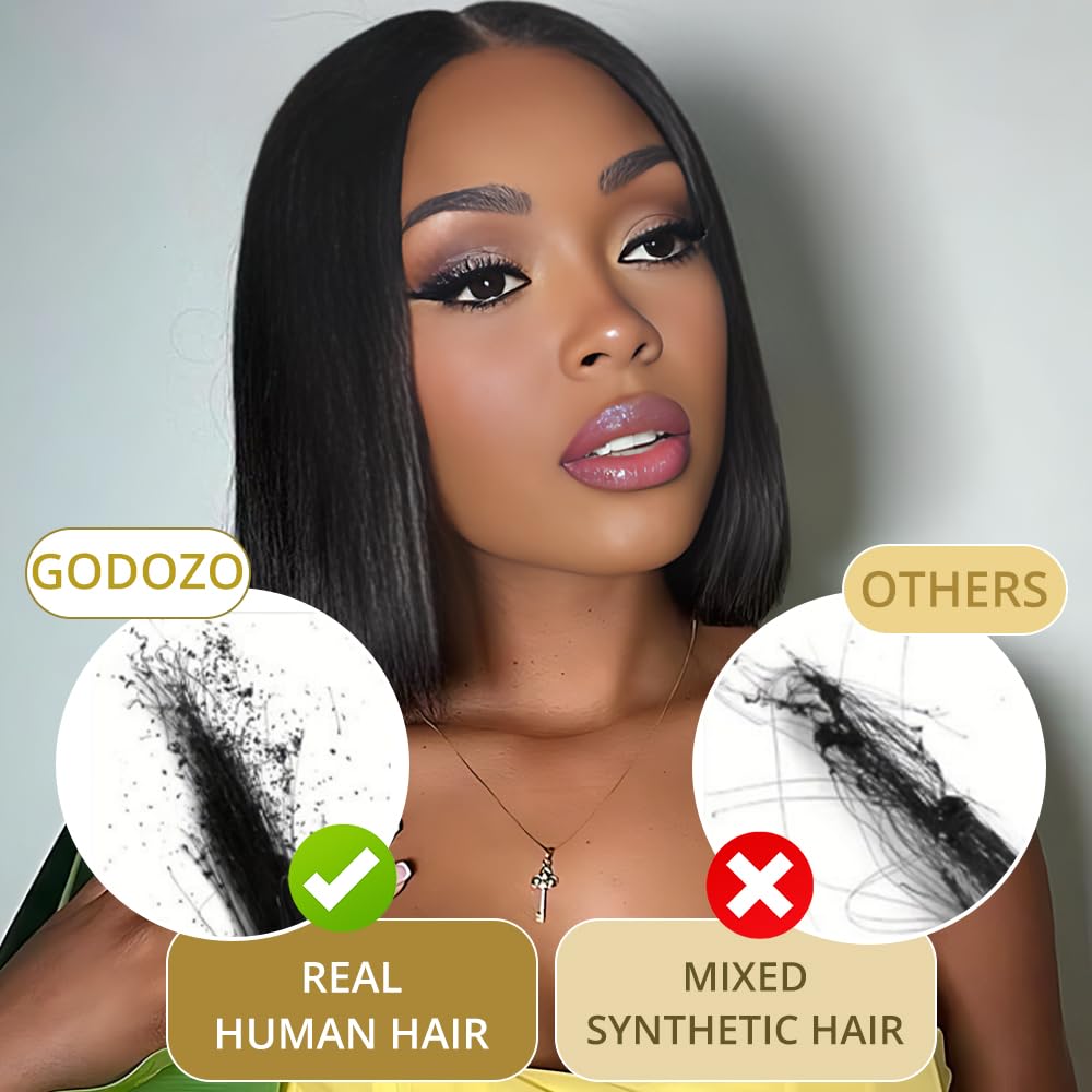 GUDOZO 9x6 HD lace close-up highlighting natural hairline and breathable fit.