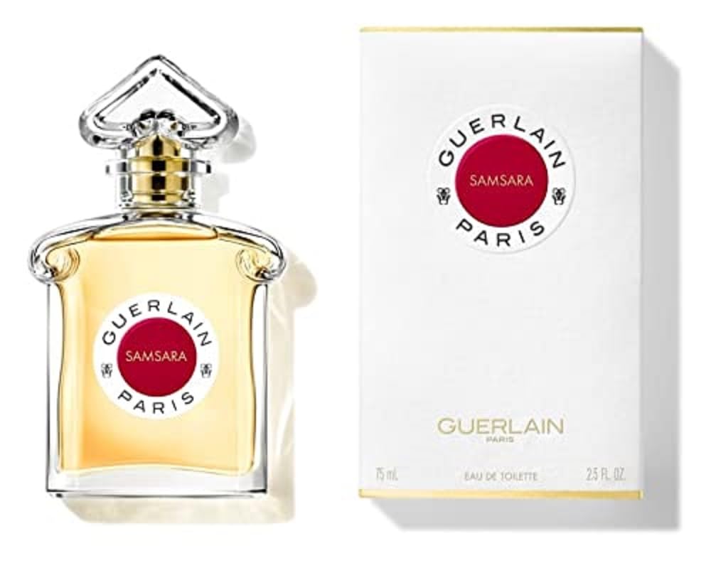 Guerlain Samsara bottle 2.5oz, ideal for daily wear and elevated special-occasion fragrance.